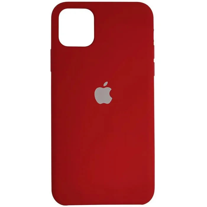 Чохол Quality Silicone Case iPhone 11 Pro Max China Червоний (33)