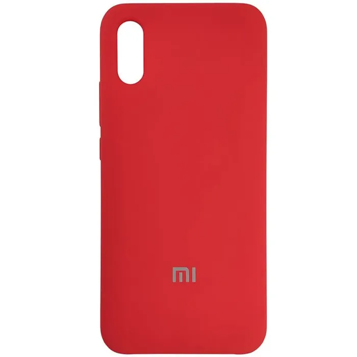 Чехол Silicone Case for Xiaomi Redmi 9A Red (14)