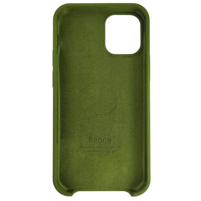 Чохол Copy Silicone Case iPhone 12 Mini Dark Green (48)