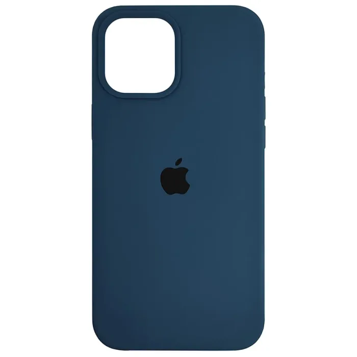 Чехол Quality Silicone Case iPhone 12 Pro Max Cosmos Blue (35)