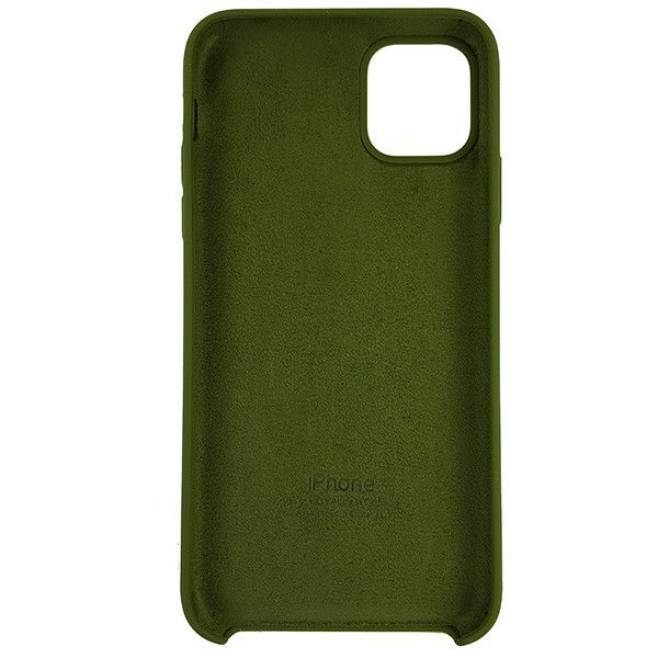 Чохол Copy Silicone Case iPhone 11 Pro Max Dark Green (48)