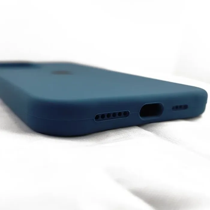 Чехол Quality Silicone Case iPhone 12 Pro Max Cosmos Blue (35)