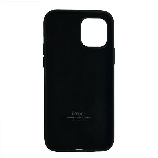 Чохол Copy Silicone Case iPhone 13 Pro Чорний (18)