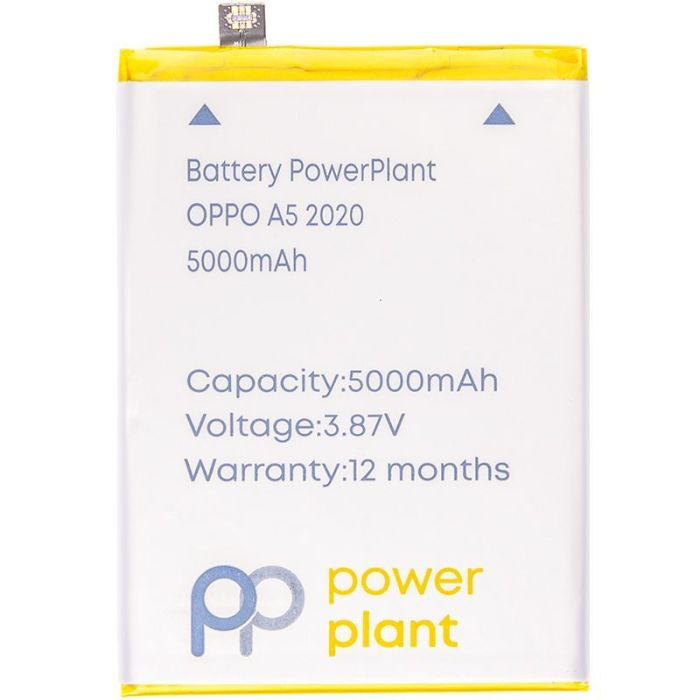 Акумулятор PowerPlant Oppo A5 2020 (BLP673) 5000mAh