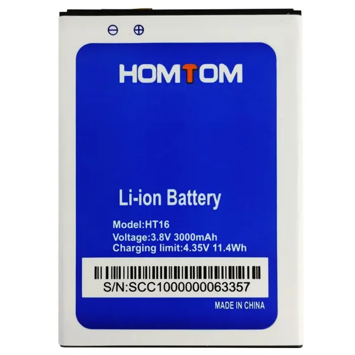 Акумулятор для Original PRC Homtom HT16 (3000 mAh)