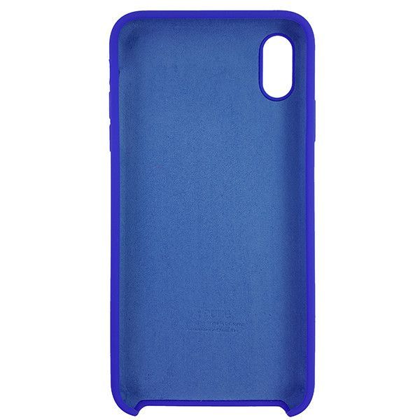 Чехол Copy Silicone Case iPhone XS Max Blue (40)