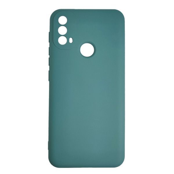 Чохол Silicone Case for Motorola E40 Dark Green (48)
