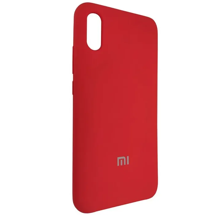 Чехол Silicone Case for Xiaomi Redmi 9A Red (14)