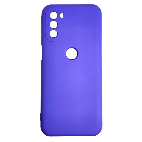 Чохол Silicone Case for Motorola G41 Purple (41)