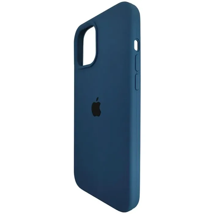 Чехол Quality Silicone Case iPhone 12 Pro Max Cosmos Blue (35)