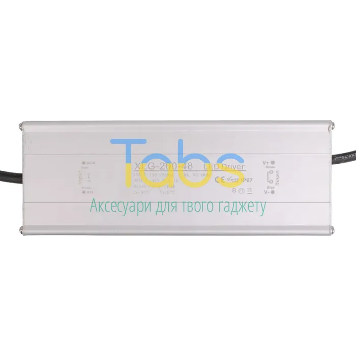 Блок живлення HiSmart 48V 4.2A, IP67 - зображення 1