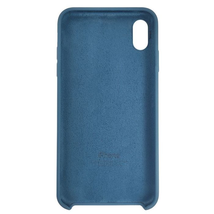 Чохол Copy Silicone Case iPhone XS Max Cosmos Blue (35)