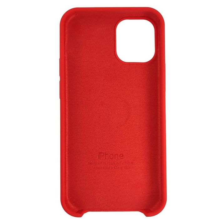 Чохол Copy Silicone Case iPhone 12 Mini Червоний (14)