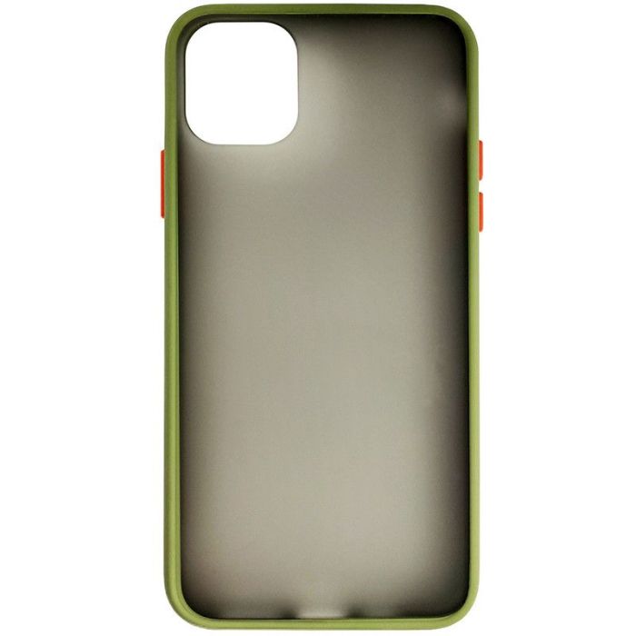 Чохол Totu Copy Gingle Series for iPhone 11 Pro Max Dark Green+Orange