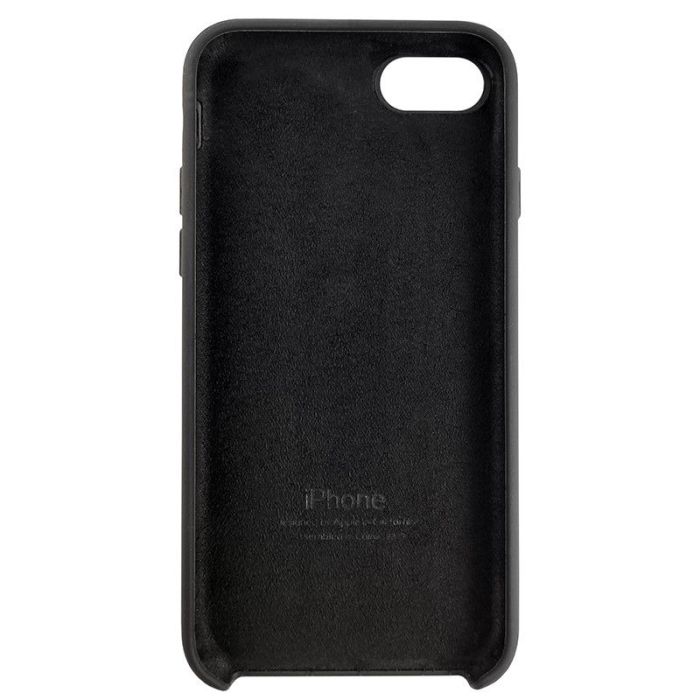 Чохол Copy Silicone Case iPhone 7/8 Чорний (18)