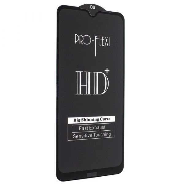 Захисне скло Glass Pro-Flexi HD+ Xiaomi Redmi Note 9 2020 чорне
